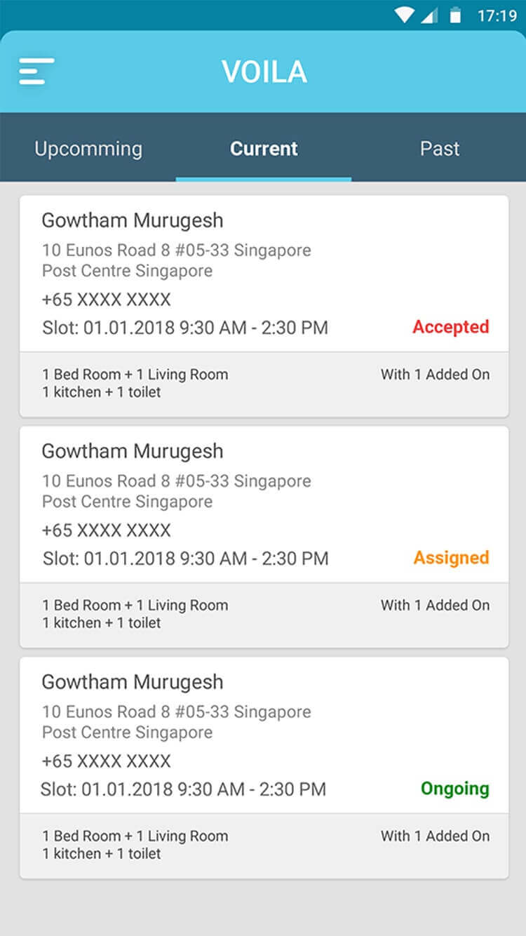 Assigned Screen